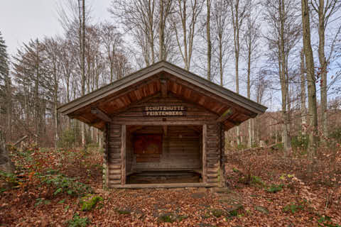 Gemeinde Sankt_Oswald-Riedlhütte Landkreis Freyung-Grafenau Großer Rachel Schutzhütte Feistenberg (Dirschl Johann) Deutschland FRG